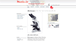 Desktop Screenshot of motic.it